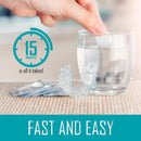 Retainer and Denture Cleaner 150 Tablets, 5 Month Supply Cleaning Tablets Denture Cleaners Remove Bad Odors, Plaque, Stains From Night Guards, Mouth Guards, Dental Appliance Lingito