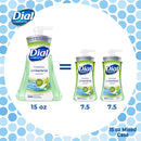 Dial Complete Anti-bacterial Foaming Hand Wash, 60 oz of Foaming Hand Soap. 2-Scent Variety Pack Spring Water/Pear, 15 Fluid Ounces Each (4 pack) Dial