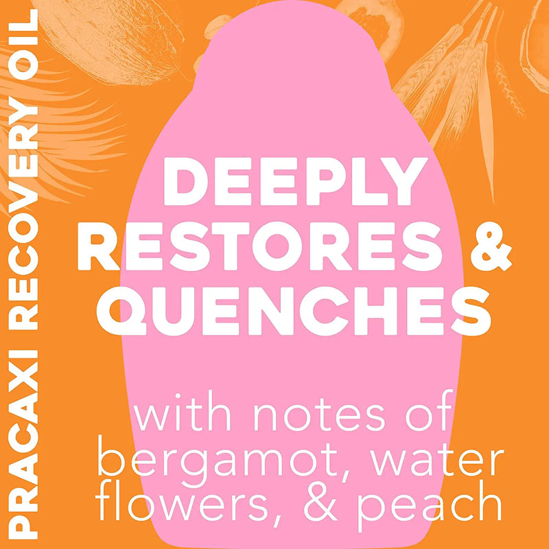 OGX Deeply Restoring + Pracaxi Recovery Oil Anti-Frizz Leave-In Combing Cream with Murumuru Butter, Sulfate-Free Surfactants Conditioning Hair Treatment to Detangle & Style, 8 oz OGX Store