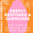 OGX Deeply Restoring + Pracaxi Recovery Oil AntiFrizz LeaveIn Combing Cream with Murumuru Butter SulfateFree Surfactants Conditioning Hair Treatment to Detangle Style Mint, 8 Fl Oz OGX