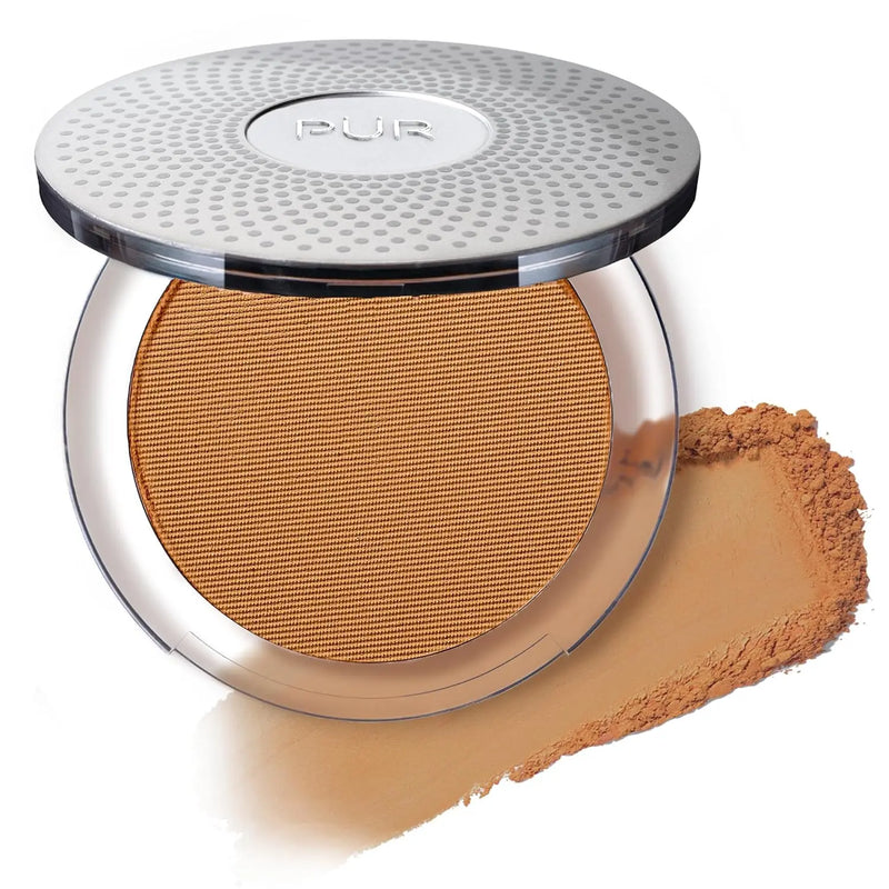 PÜR Beauty 4-in-1 Pressed Mineral Makeup SPF 15 Powder Foundation with Concealer & Finishing Powder- Medium to Full Coverage Foundation- Mineral-Based Powder- Cruelty-Free & Vegan Friendly Infinity Warehouse