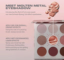 Morphe Rich & Foiled Artistry Palette - 9-Pan Metallic Eye Makeup Palette with Luxe Mattes, Shimmers, and Foil-Finishes - Mauve & Pink Colors with Luminous Shine - Rose to Fame (0.35 oz) Infinity Warehouse