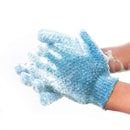 Exfoliating Bath Gloves for Shower - (2 Pairs, 4 Gloves) Heavy Exfoliation, Body Scrub Shower Scrubber, Shower Exfoliating Gloves for Women & Men, Loofah Shower Glove Beauty by Earth