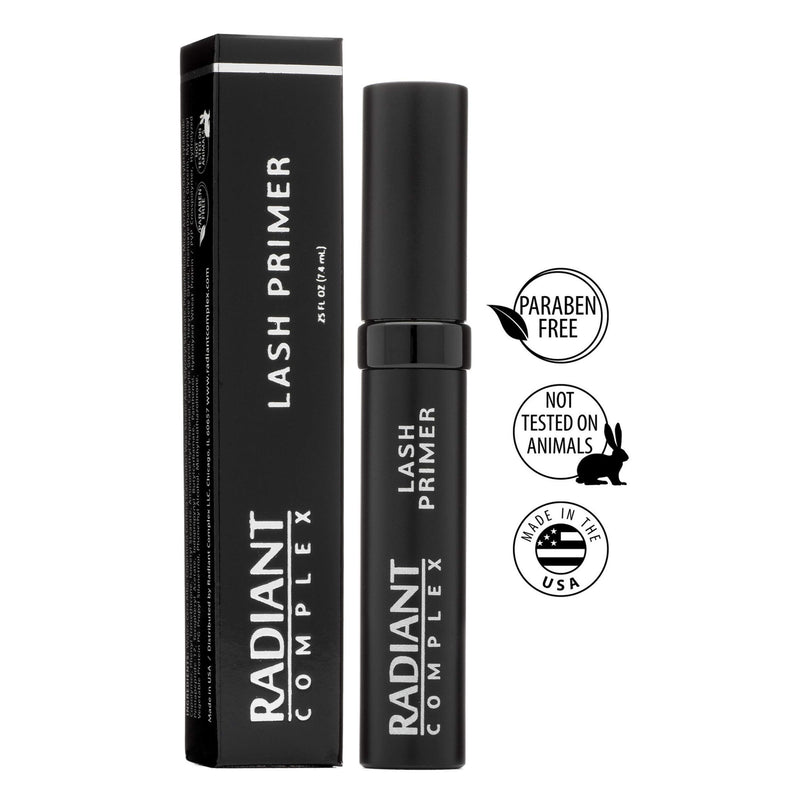 Best Eyelash Primer and Conditioner: Radiant Complex Volume Enhancing Eye Lash Primer Conditions, Enhances Volume and Lengthens Eyelashes - A Perfect, Voluminous Mascara Base, Lash Boosting Serum Radiant Complex