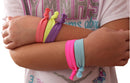 Syleia 100 Hair Ties - Candy Shop Colors - Plus One Bonus Hair Tie - Elastic Ponytail Holders No Crease Hand Knotted Fold Over Assorted 100 Pack … Syleia