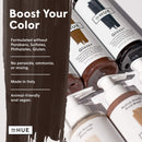 dpHUE Gloss+ Dark Brown Semi-Permanent Hair Color & Conditioner, 6.5 oz - Color Boost with Healthy Shine - Deep Conditioning Treatment - No Peroxide, Ammonia or Mixing - Gluten-Free, Vegan dpHUE
