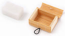 The Barbering Co. Large Alum Block in Bamboo Case | 100% Natural Potassium Alum Stone / Bar | Styptic, Anti-Ingrown Hair Aftershave for Men | 3oz The Barbering Co.