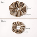 Scrunchies Hair Ties Accessories for Girls Women's Hair Big Velvet Cute Scrunchy Large Jumbo Giant Huge Scrunchie Bulk Pack Hairbands For Thick Curly Hair No Crease Soft Elastic Hair Bands Ivyu