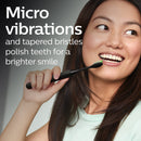Philips One by Sonicare Rechargeable Toothbrush, Shadow Black, HY1200/06 Philips Sonicare