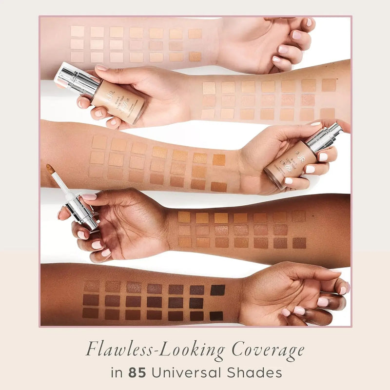 PUR Beauty 4-in-1 Love Your Selfie Foundation & Concealer - Longwear Full Coverage Liquid Makeup Foundation with Hydrating Blend for Refined-Looking, Natural Beauty Glow, Skin Texture & Tone Infinity Warehouse