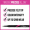 Maybelline New York Eyestudio Master Precise All Day Liquid Eyeliner Makeup, Matte Black, 0.034 Fl Oz Maybelline New York