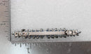 Faship Gorgeous Green CZ Crystal floral Hair Barrette Faship