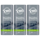 Tom's of Maine Natural Strength Plastic-Free Aluminum-Free Deodorant for Men, Cedar Peak, 2 oz. 3-Pack Tom's of Maine Store