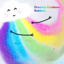 Rainbow Bath Bombs Gift Set, Ribivaul 3 Extra-Large 6.5oz Handmade Bath Bombs with Natural Ingredients, Cloud Bath Bomb with Rich Bubbles for Kids/Women, Great Gift Idea for Valentine's Day, Birthday Ribivaul Store