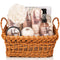 Spa Baskets For Women - Luxury Bath Set With Honey & Lavender - Spa Kit Includes Wash, Bubble Bath, Lotion, Bath Salts, Body Scrub, Body Spray, Shower Puff, Bathbombs, Soap and Towel
