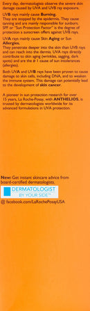 La Roche-Posay Anthelios Melt-In Sunscreen Milk Body & Face Sunscreen Lotion Broad Spectrum SPF 60, Oxybenzone Free, Oil-Free Sunscreen, Water Resistant La Roche-Posay