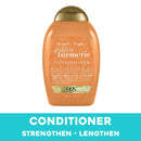 OGX Strength & Length + Golden Turmeric Conditioner with Coconut Milk to Soothe Scalp & Nourish Hair, Ayurveda Sulfate-Free Surfactants for Stronger & Longer Hair, 13 fl. oz OGX Store