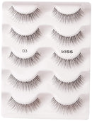 Kiss Products No. 03 Ever EZ Lashes, 10 Count (Packaging may vary) Black Kiss Products, Inc.