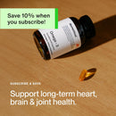 Momentous Omega-3 Fish Oil - High-Potency EPA & DHA Supplement for Men & Women - Supports Heart, Joint, & Brain Health - NSF Certified for Sport - Non-GMO - Gluten-Free - 1,600 mg - 30 Servings Infinity Warehouse