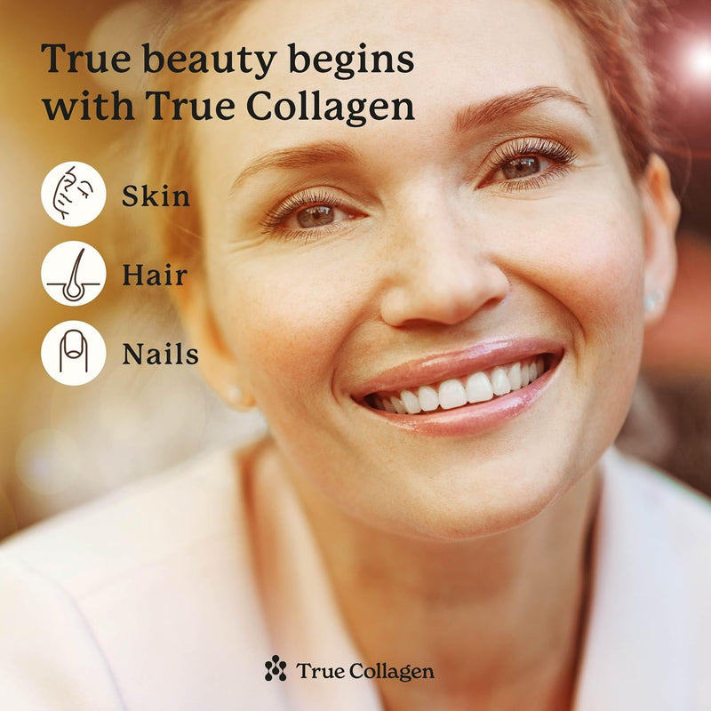 True Collagen Marine | 11,000 mg Hydrolyzed Collagen Liquid Supplement - 500 ml, 20 Day Supply | Hyaluronic Acid, Biotin and Vitamin C to Support Healthy Hair, Skin and Nails | Sugar-Free & Fat-Free Infinity Warehouse