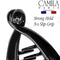 Camila Paris NV137 4.5 inch French Banana Clip Hair Comb Classic Girls Updo Flexible Ponytail Holder Interlocking Banana Combs, Fashion Durable Styling Hair Accessories for Women, Made in France Camila