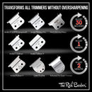 The Rich Barber 10 Second Blade Setter & 1 Minute Blade Modifier Set | Zero Gap Tool & Trimmer Sharpener for Sharper Lines, Cleaner Fades & Precision Detail (Compatible with GTX Deeptooth The Rich Barber