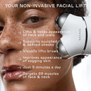 NUFACE Trinity+ Microcurrent Facial Device + LED Red Light Wrinkle Reducer, FDA-Cleared - Red Light Therapy for Face & Neck, Enhances Radiance & Reduces Fine Lines - Skin Tightening & Lifting Infinity Warehouse