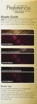 L'Oreal Paris Superior Preference Fade-Defying + Shine Permanent Hair Color, 3DB Deep Burgundy, Pack of 1, Hair Dye L'Oreal Paris