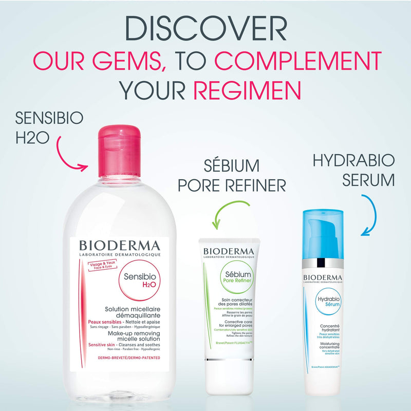 Bioderma - Eye Gel - Sensibio - Moisturizing and Visibly Reduces Fine Lines - Skin Soothing - Eye Gel for Sensitive Skin Bioderma