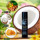 Coconut Lip Balm Tube for Chapped Lips (2 Pack) - Fair Trade, Non-Toxic & Non-GMO Lip Moisturizer - 100% Natural, Vegan Lip Hydration Balm - Coconut oil, Beeswax, Almond oil - Made in USA Coconut Stick