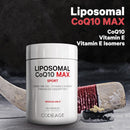 Codeage Liposomal CoQ10 Max Supplement - 250 mg Coenzyme Q10 with Vitamin E Isomers Tocopherols - 2-Month Supply - 1 Capsule Per Serving - Liposomal Delivery - Non-GMO, Gluten-Free - 60 Capsules Infinity Warehouse