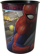 Marvel Avengers Bright Smile Oral Hygiene Bundles Turbo Powered Toothbrush, Brushing Timer and Mouthwash Rinse Cup. Plus Dental Gift Bag and Tooth Saver Necklace (4 Piece Manual, Spiderman) L&E Products