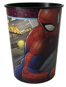 Spiderman 4 Piece Manual Toothbrush, Brushing Timer and Mouthwash Rinse Cup. Plus Dental Gift Bag and Tooth Saver Necklace (4 Piece Manual, Spiderman) L&E Products