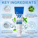 9.9% Hydroxyapatite Toothpaste - 2 Pack, Protects Enamel and Strengthens Teeth, Cleans and Cares for Oral Health, Freshens Breath, Non-Irritating, Natural and Safe, 8.46 Oz Infinity Warehouse