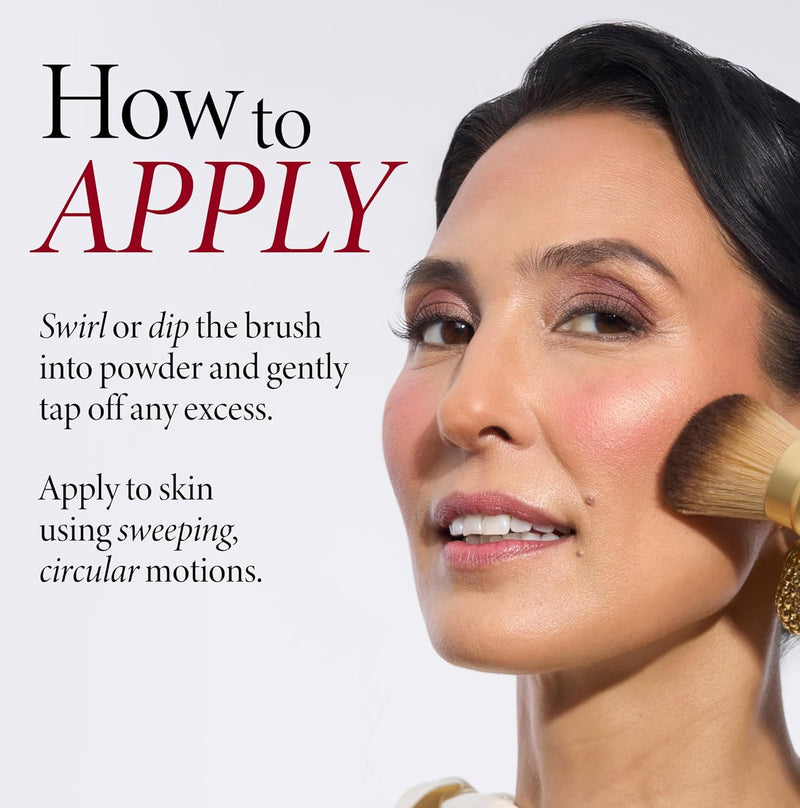 LAURA GELLER NEW YORK Retractable Black Kabuki Brush for Liquid, Cream and Powder Face Makeup With Aluminum Handle Infinity Warehouse