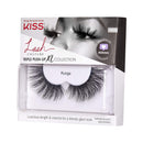 KISS Lash Couture Triple Push Up XL Collection, 3D Volume False Eyelashes in Extra Long Length with Triple Design Technology, Cruelty-Free, Contact Lens Friendly, and Reusable, Style Plunge, 1 Pair KISS