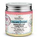 Bella and Bear - Unicorn Dreams 3 in 1 - Whipped Bath Soap & Shave Cream - Moisturizer for Women - SLS Free - Cruelty Free - Vegan - 6.7oz Bella and Bear Store
