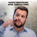 Wahl Beard & Mustache Comb for Men's Grooming - Handcrafted & Hand Cut with Cellulose Acetate - Smooth, Rounded Tapered Teeth - Model 3323 WAHL