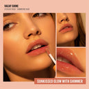 Kaja Lip Tint - Vacay Shine | Glowy, Nourish, Sheer Finish, Travel Size, 01 Beachy Nude, 0.12 Oz Kaja
