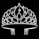 BABEYOND Crystal Queen Tiara Crown Rhinestones Pageant Quinceanera Crown Prom Princess Tiara Crown Bridal Wedding Crown Tiara Headband BABEYOND