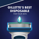 Gillette Sensor5 Men's Disposable Razor, 2 count Gillette