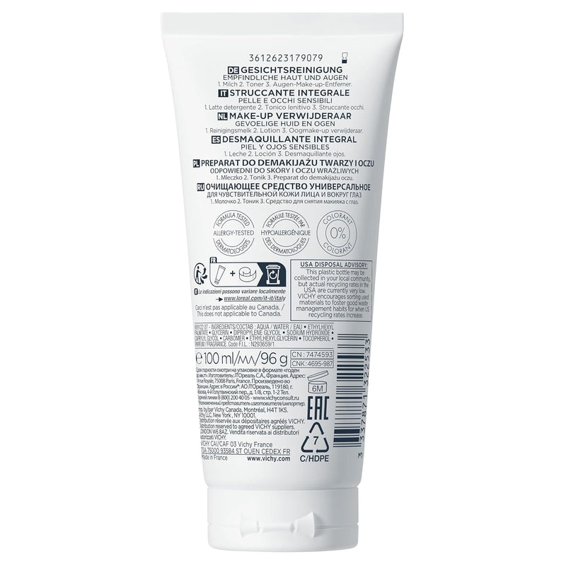 Vichy Pureté Thermale One Step Cleanser for Sensitive Skin. Infinity Warehouse