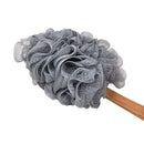 Nicer Concepts Exfoliating Loofah Back Scrubber and Loofah Set - Includes Loofah on a Stick, Extra Large Loofah Sponge, Face Scrubber - For Men and Women's Shower and Bath Use, Back and Body Nicer Concepts