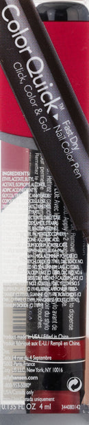 Sally Hansen Color Quick Nail Enamel - Crimson - 0.14 oz Sally Hansen