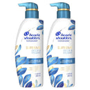 Head & Shoulders Supreme, Scalp Care and Dandruff Treatment Shampoo, with Argan Oil and Coconut Water, Detox and Hydrate Hair and Scalp, 11.8 Fl Oz Twin Pack Head & Shoulders
