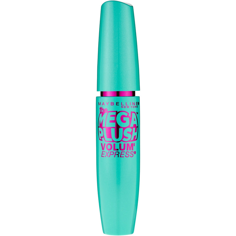 Maybelline New York Volume Express Mega Plush Washable Mascara, Very Black, 0.3 Fluid Ounce Maybelline New York