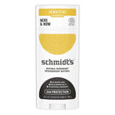 Schmidt's Aluminum Free Natural Deodorant for Women and Men, Here & Now with 24 Hour Odor Protection, Aluminum Free, Vegan, Cruelty Free 3.25 oz Schmidt's Store