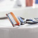 Gillette Fusion5 Mens Razor Blade Refills, 4 Count, Lubrastrip for a More Comfortable Shave Gillette