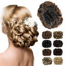 Yamel Messy Bun Scrunchie Chignon Hairpiece Updo Curly Bun Extension Combs in Messy Bun Hair Piece for Women Yamel