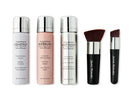 MagicMinerals Deluxe AirBrush Foundation by Jerome Alexander – 5pc Spray Makeup Set with Anti-aging Ingredients for Smooth Radiant Skin (Warm Medium) Jerome Alexander